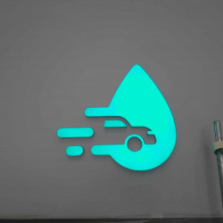 leštění vozidel | Světelná reklama - Plechová plastická 3D reklama