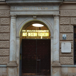 Moravská Galerie 3D nápis | Realizace